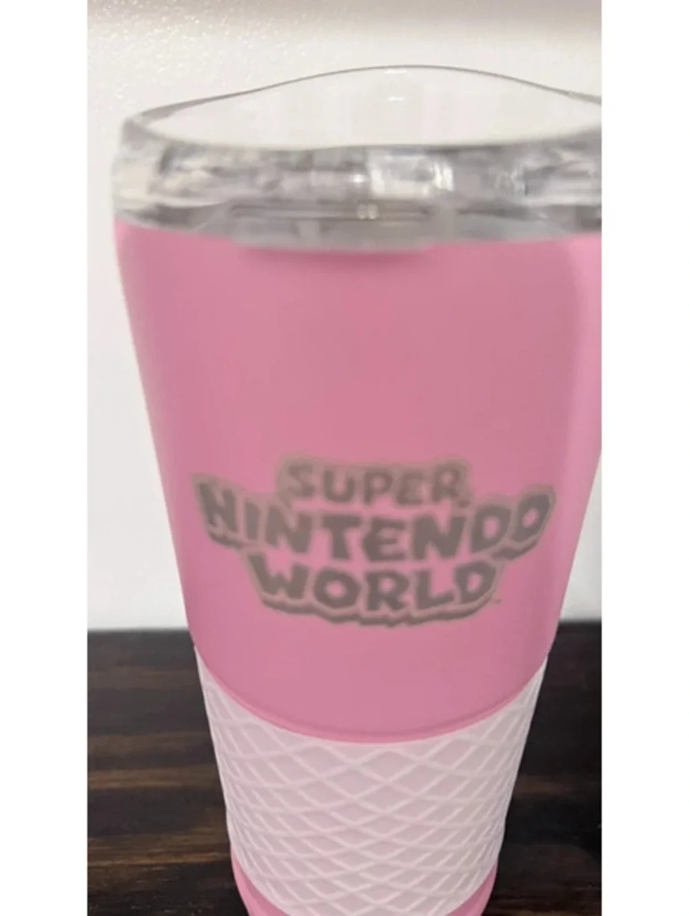 Universal Studios Super Nintendo World Princess Peach Insulated Tumbler New